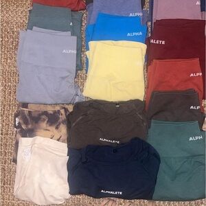 Alphalete Leggings, Shorts, and Tops